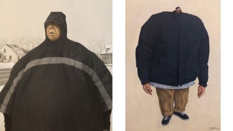 Extremely small face figure paintings: ⁉︎ Sabromikawa's solo exhibition "UNCOUTH FELLOW" was held.