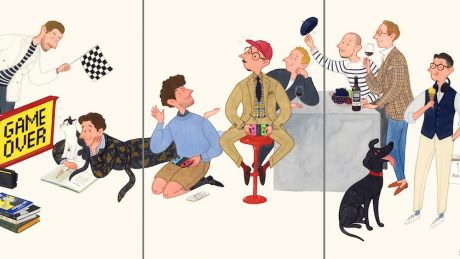 Eight artists and Paul Stuart teamed up for a special art exhibition.