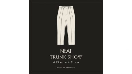 NEATが岐阜でトランクショー。デザイナー西野＆レショップ金子のコンビでフリマも開催！