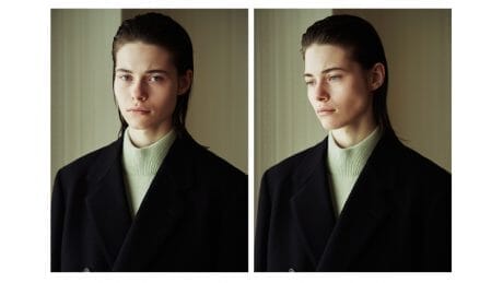 レショップで開催中。始動前から注目を集めるブランド、ヘリルのエキシビション。