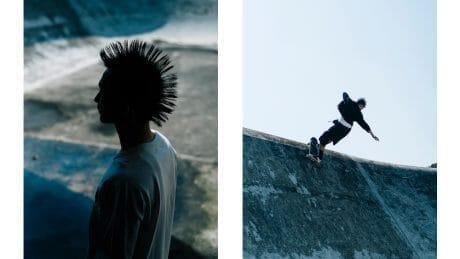 Deluxe and Ebisen have created street wear that blends Japanese and Western styles.