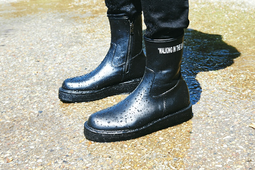 CANNABIS別注) KIDS LOVE GAITE X CANNABIS Leather Boots (KLGM-CA211