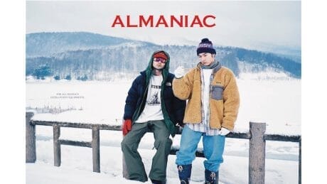 秀逸なグラフィックを施した、アルマニアックのオリジナルTシャツが誕生。