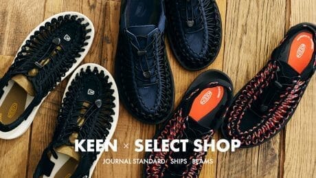 Unique and beautifully arranged. The "Keen x Select Shop" models are now available one after another.