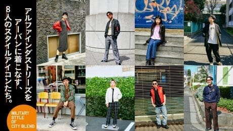 Eight style icons who wear Alpha Industries in an urban way .