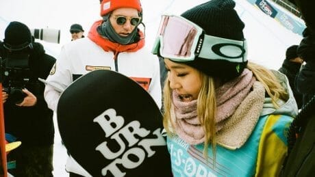 Snowboard girls now as seen at the BURTON US OPEN.