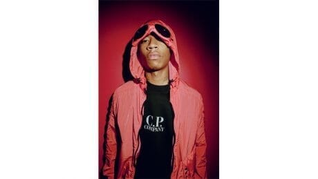 Irish gem Reggie Snow as model. C.P. Company's latest collection photographed in Dublin.