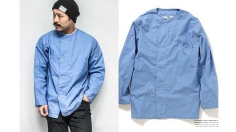 【 Today's Huinamuzu] Here is the best shirt for spring weaving. And it is a precious dead stock.