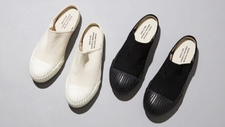 Sneakers? No, sandals. And they are vulcanized.