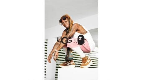Two new shoes from the limited-edition collection by Ag x Abasing Ape® are now available. Lil Wayne is featured as the model.