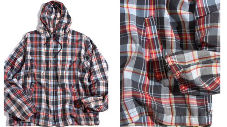 【 Today's Huinams] A hooded jacket made of shirt material that is just right for the current season.