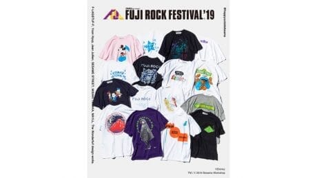 Official T-shirts by Fuji Rock Festival x BEAMS to get before you go to the venue.