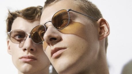 Up-and-coming eyewear brand, Blanc. A pop-up event is currently being held at Isetan Shinjuku Men's Building.