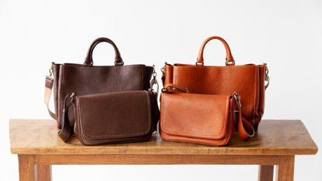オイルヌメ革を贅沢に使った、土屋鞄製造所の新作アイテム。