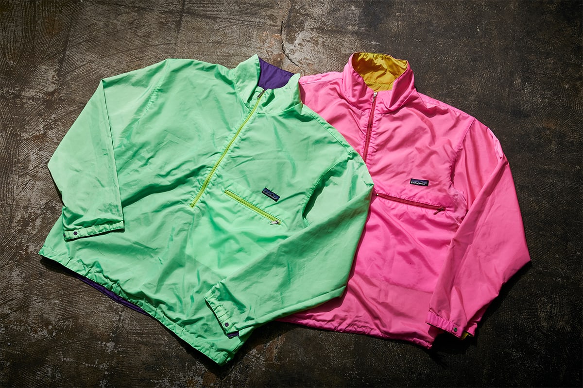 PATAGONIA REVERSIBLE WINDBREAKER 91y