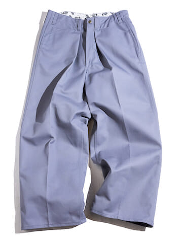 Slim waist with the same ultra-thick silhouette. The famous pants of the updated workwear brand.