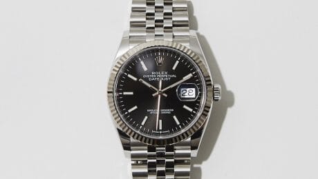 連載「憧れの逸品」No.100  高貴と賞賛するに相応しいロレックスのデイトジャスト。