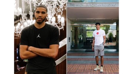 The new jumpers are Rui Yamura and Jayson Tatum.
