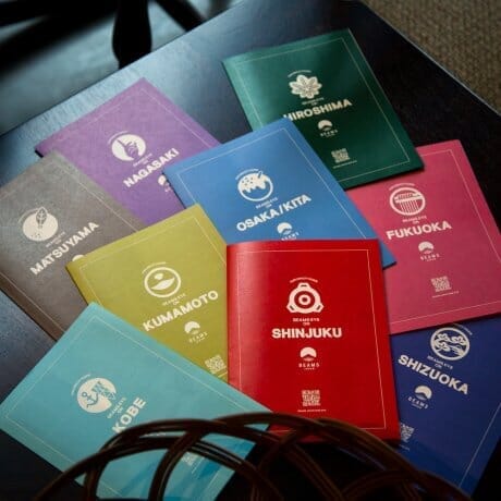 BEAMS EYE ON", a city guidebook introducing various parts of Japan