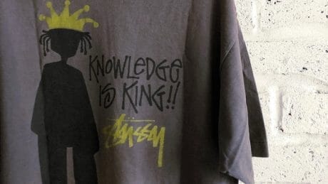 【今日のフイナムズ】ブツ欲そそる、オールド・ステューシーのTシャツ。しかもアメリカ製ボディ。