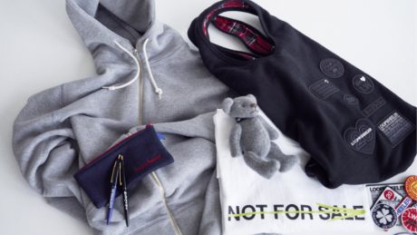 The event commemorates the 20th anniversary of Loop Wheeler, synonymous with sweatshirts, the pride of Japan.