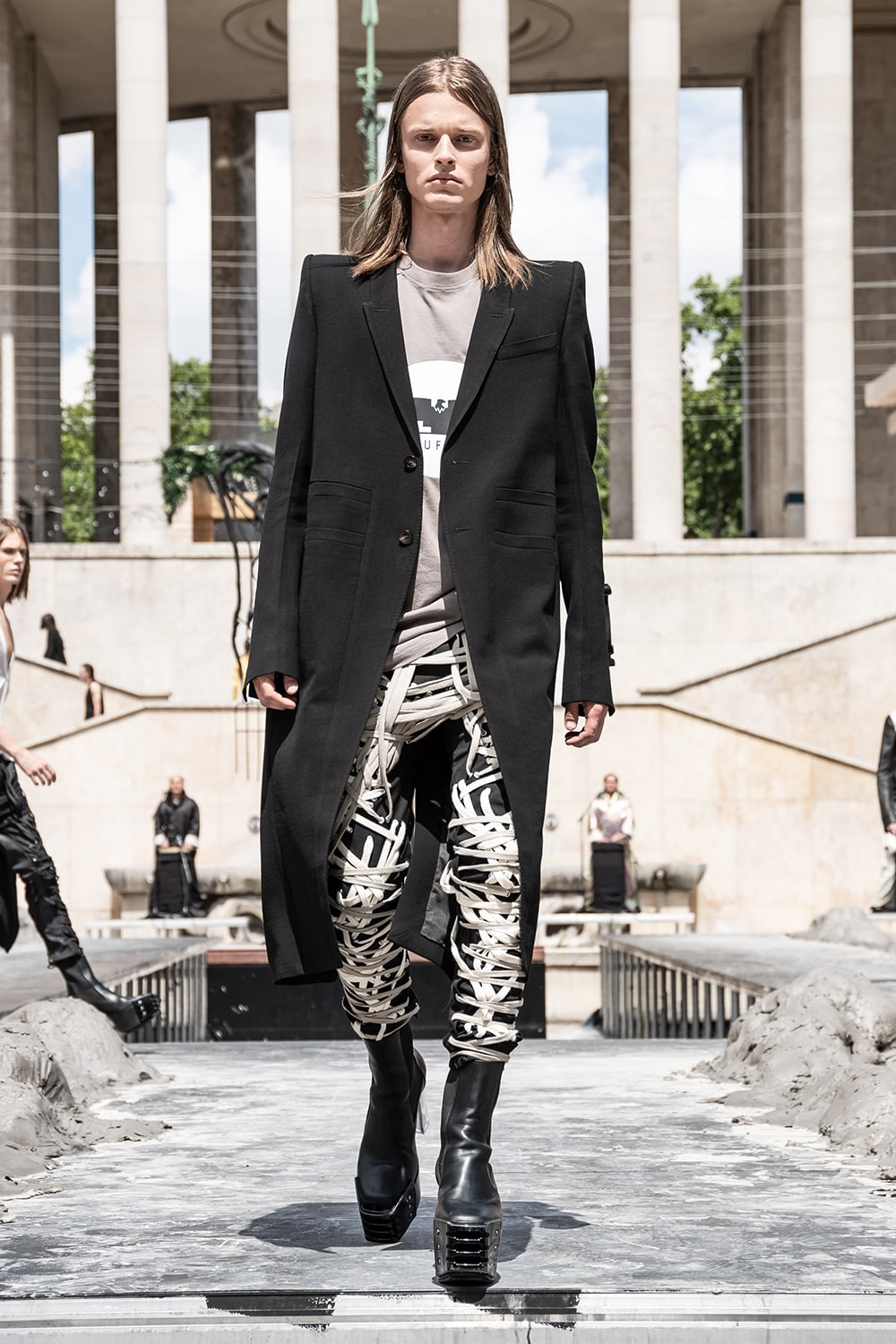 【RICK OWENS】ハイウエスト ペプラムヘムスカート RICK OWENS(リックオウエンス) ダートクーパーハイウエスト