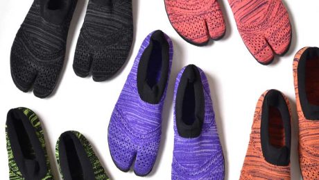 足本来のパフォーマンスを呼び覚ます、老舗地下足袋メーカーによる渾身のトレーニングシューズ「hitoe」。