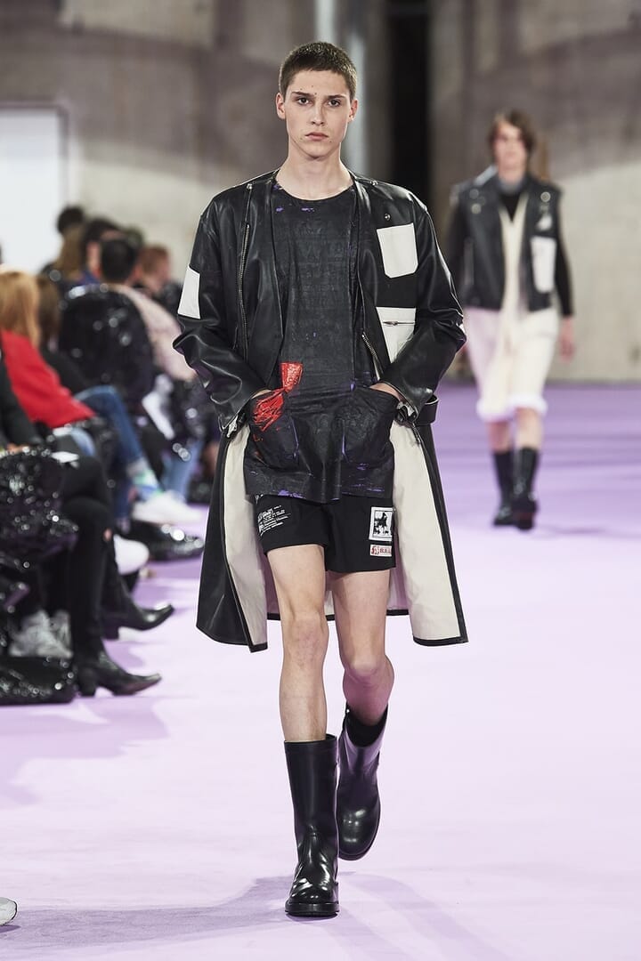 まもなく出品終了/最終価格/RAF SIMONS 2020ss/ネイビー/S まもなく出品終了/最終価格/RAF SIMONS 2020ss/ネイビー/S RAF
