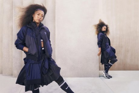 全11型。ナイキとサカイによる究極のハイブリッドウェアが発売決定。モデルには大阪なおみ。