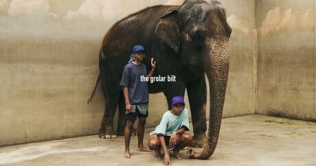 関口正人と種市暁。2人が手がけるブランドのポップアップストアがビームスで。