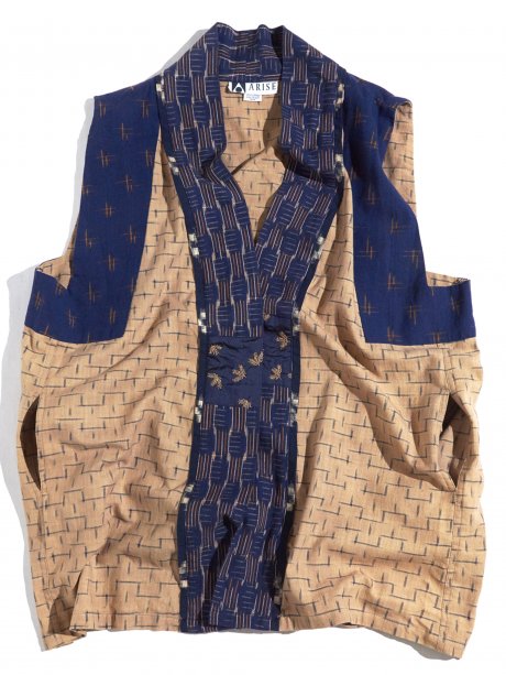 Will the oriental vest be worn , or will it be worn?