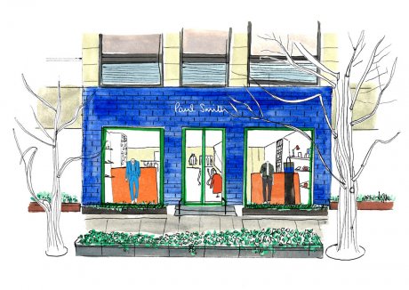 Paul Smith is now in Osaka with a new label. It is a flagship store that could be called a "museum.