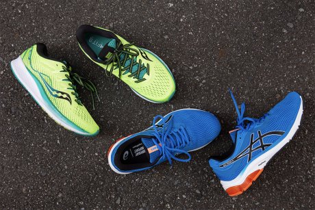日米の老舗スポーツメーカーから厳選。初めてのランニングで履きたい2つのシューズ。