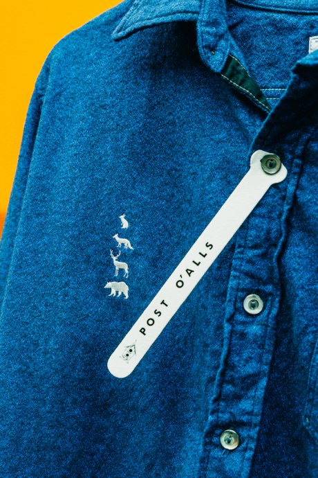 ポストオーバーオールズとマウンテンリサーチによる、珠玉のシャツ。