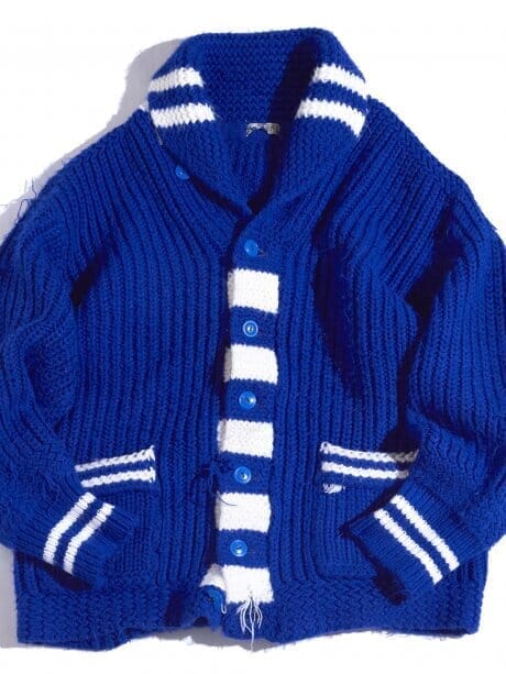 Loofah collar. The naming of the collar brightens the mood.