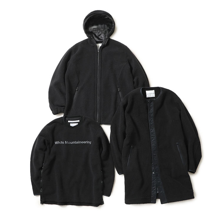 White Mountaineering × STUDIOUS ボアプルオーバー