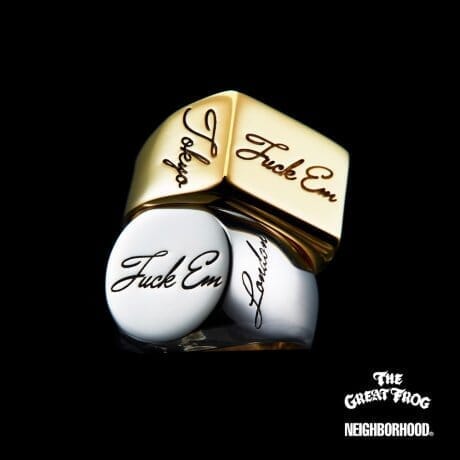 Collaboration between a long-established British jewelry brand and Neighborhood.