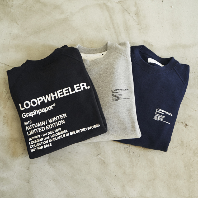LOOPWHEELER for Graphpaper × ref. - スウェット
