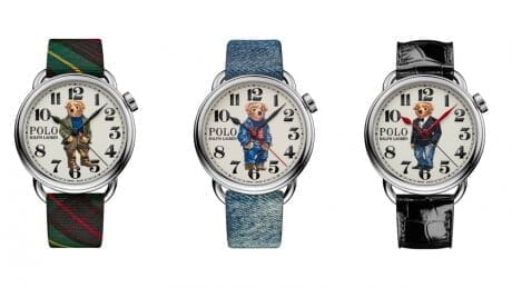 腕元にチャーミングなエッセンスをプラスして。ラルフのポロベアが腕時計になりました。