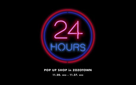 Sold only for 24 hours! Up-and-coming brands and artists have teamed up with Zozotown for 24HOURS, and the way they sell their products is remarkable.