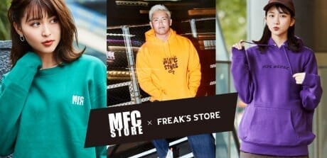 フリークス ストア × MFC STOREが送る、冬に映えるスエットとパーカー。