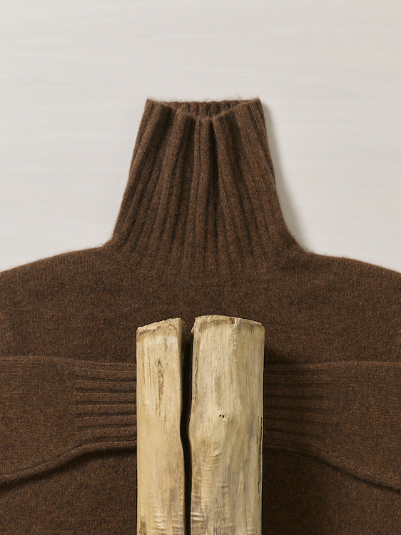 田中さんのセーター arrow57 cシェットランド XL ブラック - ニット