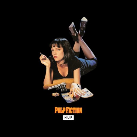 A collaboration between Huff and Pulp Fiction. I have a feeling it will become a cult favorite.