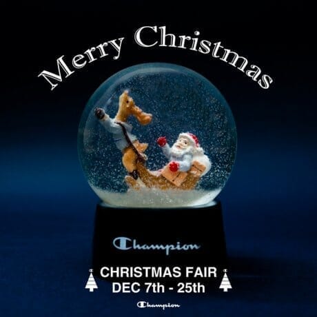 今年もチャンピオンからクリスマスギフトが届きました。