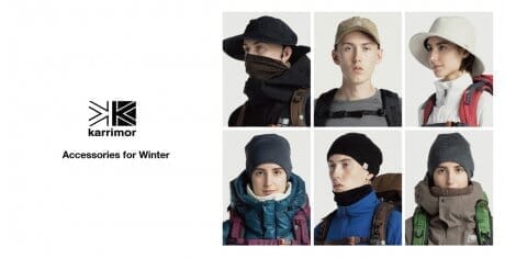 本格的な冬をスタイリッシュに乗り切る、カリマーのアクセサリーコレクションが白眉の出来です。