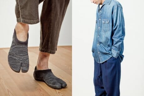 岡山の両雄が提案する、足袋型シューズを履きこなす3つの好例。