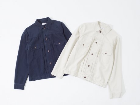 往年の名作を再現。ロンハーマンデニムのツイルジャケットが白眉の出来です。