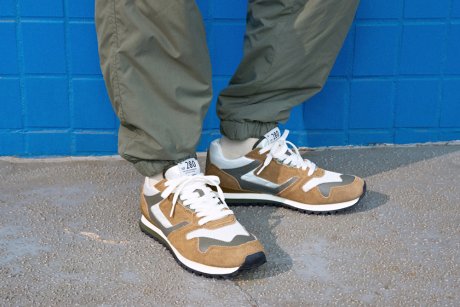 Based on British military training shoes, this pair was co-created by Umbro and Spectator.