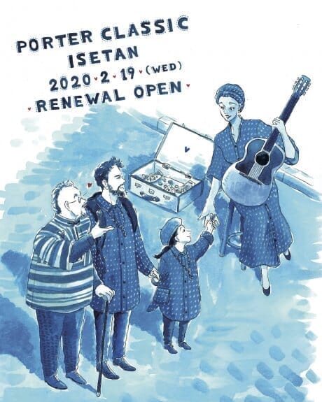 伊勢丹新宿店メンズ館のポータークラシックが一新！