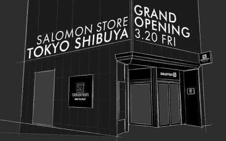 話題のスニーカーもスタンバイ！ サロモンの直営店が渋谷にオープンします！